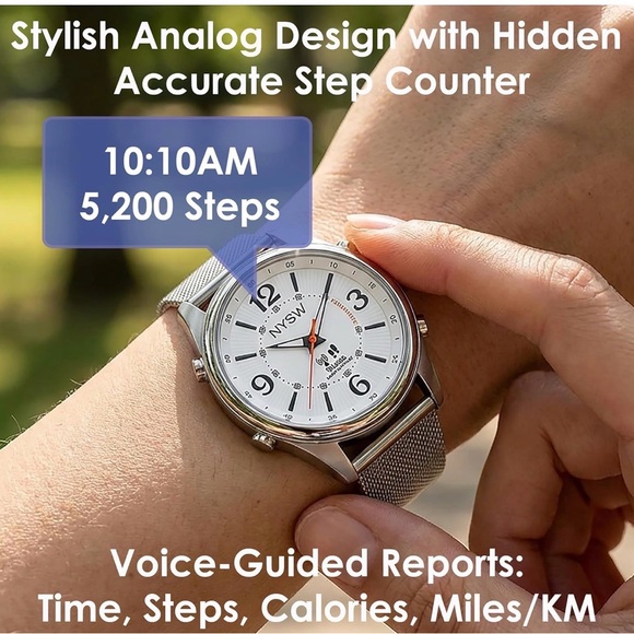 BNIB Women\'s Atomic Talking Watch with Walking Step Counter main image 6